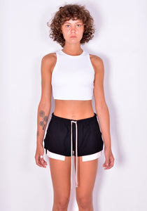 GUACAMOLE 20-1019-WHT CROPPED TANK TOP WHITE | DOSHABURI Online Shop