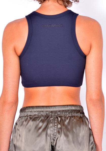 GUACAMOLE 20-1019-BLK CROPPED TANK TOP BLACK | DOSHABURI Online Shop