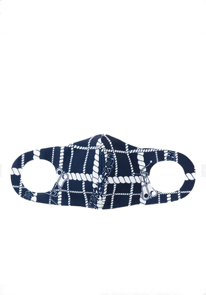 GUACAMOLE x CHIYONOFUJI MV-0002 FACE MASK YOKOZUNA NAVY | DOSHABURI Online Shop