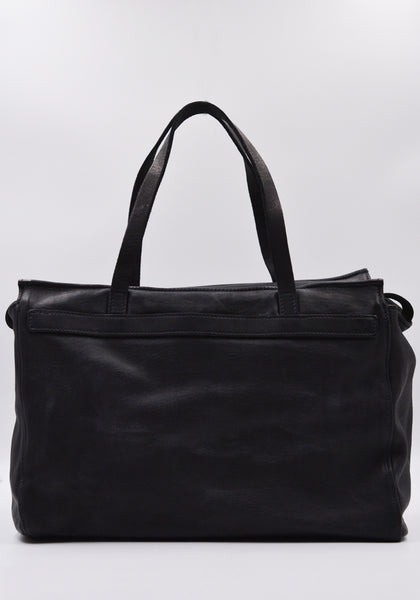 GUIDI BX30 BLKT SOFT HORSE FULL GRAIN TOTE BAG BLACK | DOSHABURI Shop