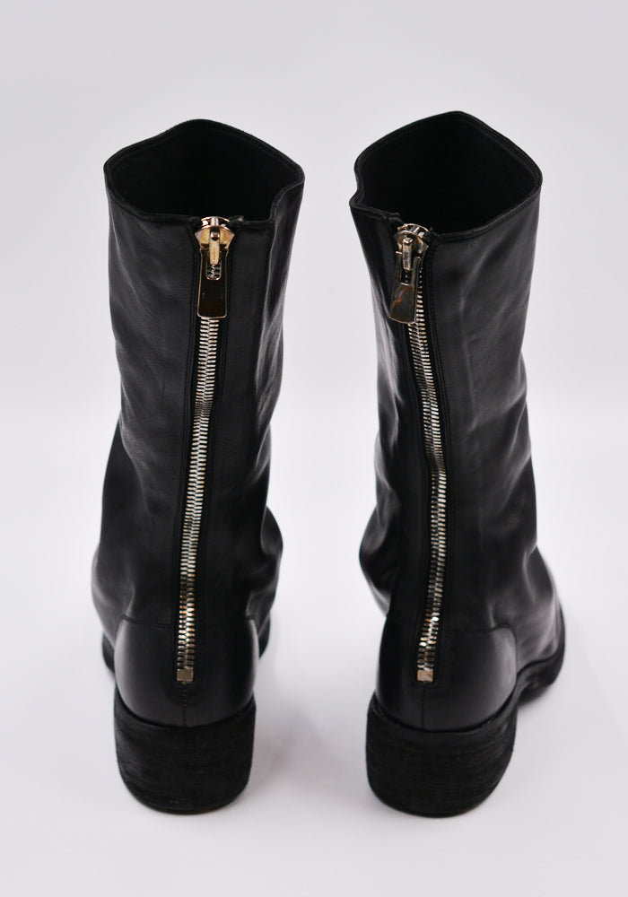 GUIDI 789Z SOFT HORSE FULL GRAIN LEATHER HIGH ZIP BOOTS