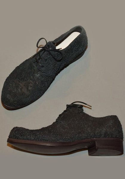 IS BY INDIVIDUAL SENTIMENTS UNISEX LEATHER DERBY SHOES BLACK - DOSHABURI Shop