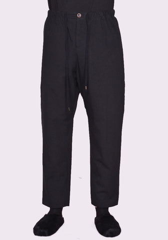 INDIVIDUAL SENTIMENTS PA89-LC36 DRAWSTRING PANTS BLACK 23SS | DOSHABURI Online Shop