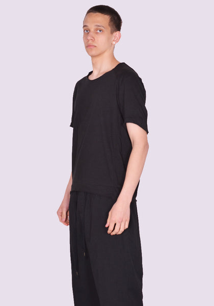 INDIVIDUAL SENTIMENTS CT61S-LJ44 T-SHIRT BLACK SS23 | DOSHABURI Online Shop