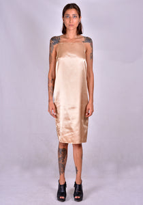 KWAIDAN EDITIONS AW20WD039W-PS SLIP DRESS NUDE 2020FW | DOSHABURI Online Shop