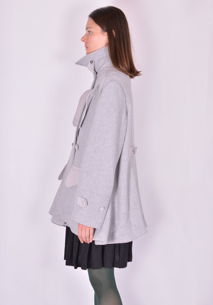 KIKO KOSTADINOV GELLHORN JACKET STONE/PEARL FW21 | DOSHABURI KIKO KOSTADINOV GELLHORN JACKET STONE/PEARL FW21 | DOSHABURI