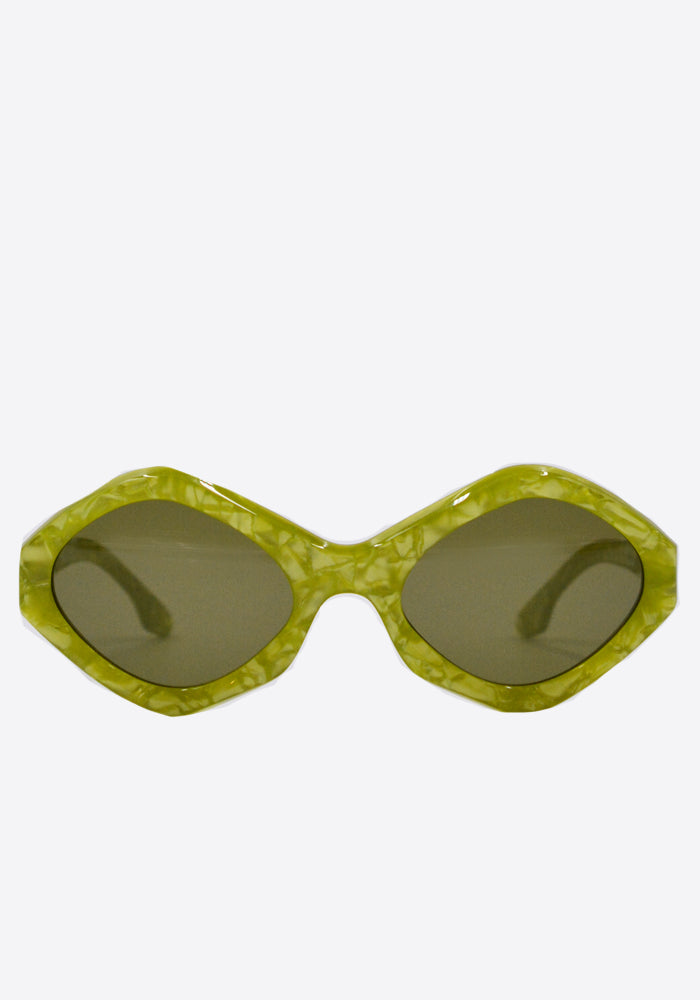 Kiko Kostadinov SS23 KK 01 Greenstone Sunglasses | eBay UK