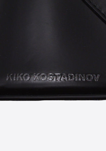 KIKO KOSTADINOV KKWSS22B02-054 MINI TWISTED SHOPPER BAG  ABYSS BLACK SS22 | DOSHABURI Shop