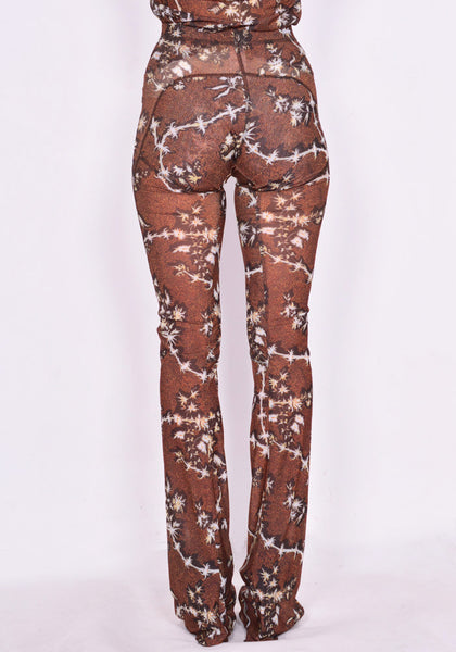 KNWLS FW22-HL0THG HALCYON LEGGINGS THRNY BROWN FW22 | DOSHABURI Online Shop