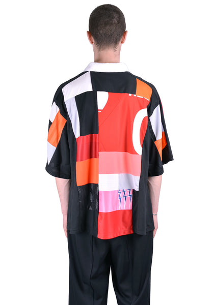 KOCHE KPS20TP48 COLOR BLOCK SHORT SLEEVE POLO MULTI COLOR - DOSHABURI Shop