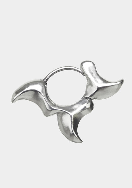 KUSIKOHC KUF2XG000001.000 DAGGER EARRING SILVER FW22 | DOSHABURI Online Shop