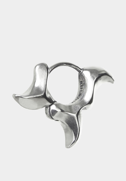 KUSIKOHC KUF2XG000001.000 DAGGER EARRING SILVER FW22 | DOSHABURI Online Shop