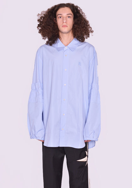 KUSIKOHC KUF2MS02AP-TE572.444 OVERFIT SHIRT CIELO FW22 | DOSHABURI Online Shop