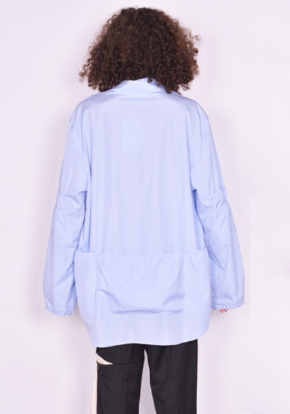 KUSIKOHC KUF2MS02AP-TE572.444 OVERFIT SHIRT CIELO FW22 | DOSHABURI Online Shop