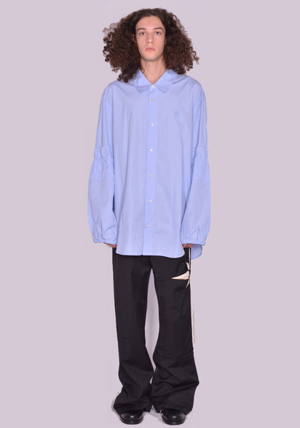 KUSIKOHC KUF2MS02AP-TE572.444 OVERFIT SHIRT CIELO FW22 | DOSHABURI Online Shop