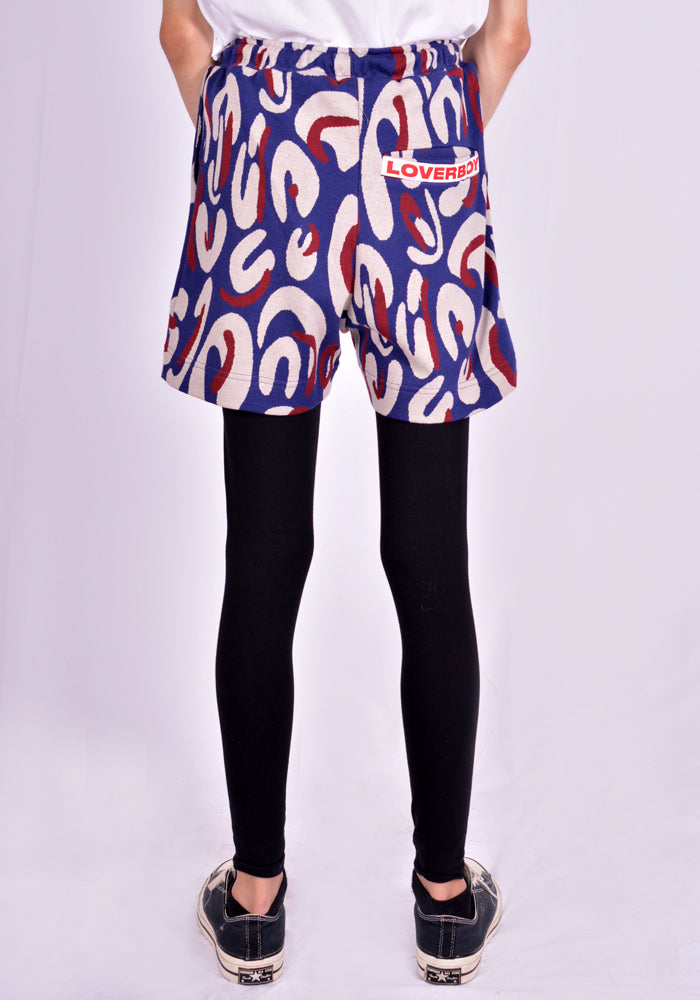 CHARLES JEFFREY LOVERBOY MONSTER JAQUARD SHORTS 2021FW