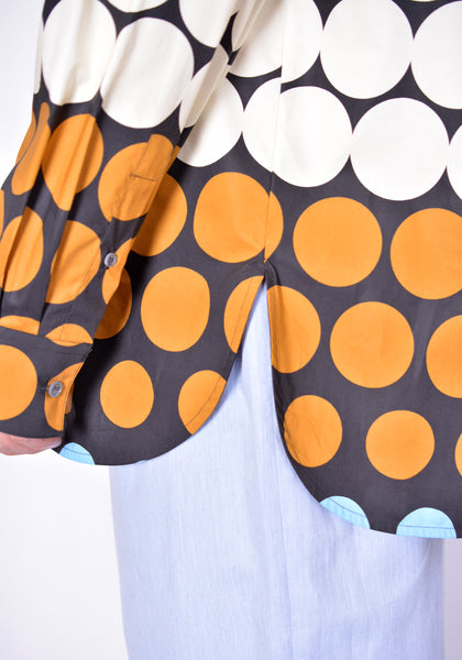 MARNI CUMU0212A0 POLKA DOT SHIRT FW21 | DOSHABURI Online Shop