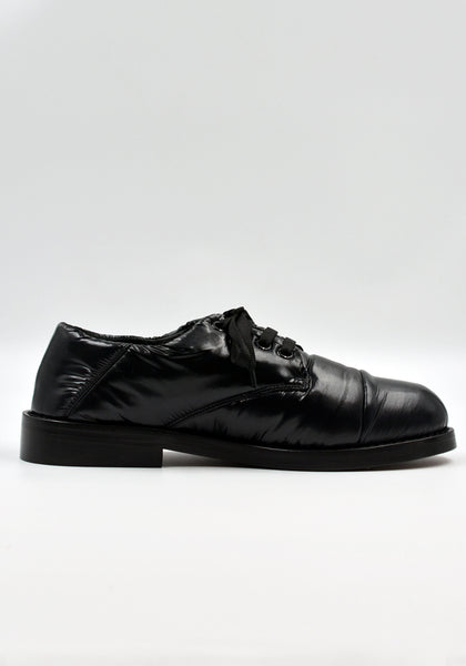 MARNI ALMR003403 PUFFY LACED SHOES BLACK FW21 | DOSHABURI Online Shop