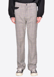 MARNI PUMU0191QU PRINCE OF WALES TAILORING WOOL TROUSERS FW22 | DOSHABURI Online Shop