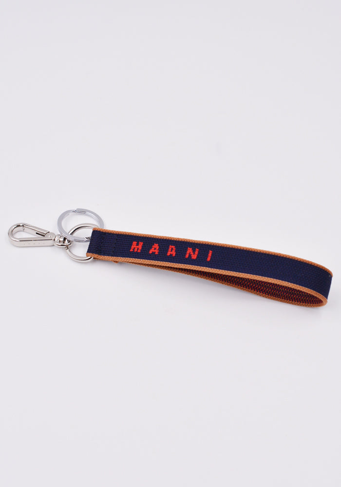 MARNI JACQUARD KEYRING FW22 | DOSHABURI Online Shop