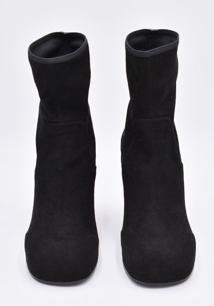 RANDOM IDENTITIES BOOT-03 SUEDE BOOTS BLACK | DOSHABURI Online Shop