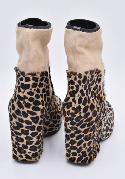 RANDOM IDENTITIES BOOT-03 LEOPARD BOOTS | DOSHABURI Online Shop