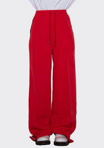 ROKH R1CA64 WM 08 TRACKSUIT TROUSERS RED FW22 | DOSHABURI Online Shop