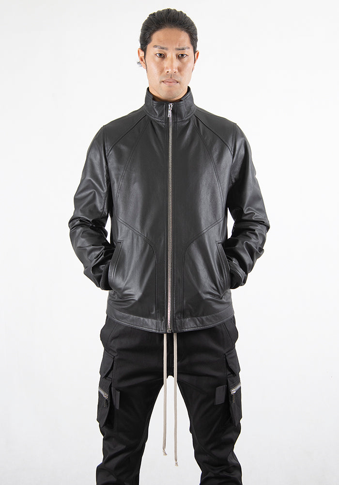 RICK OWENS INTARSIA JACKET BLACK 2021SS | DOSHABURI Online Shop