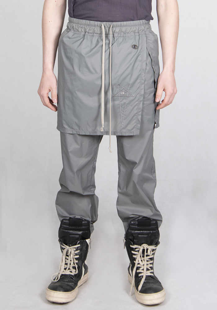 RICK OWENS CHAMPION TOGA NYLON JOGGERS PANTS DUST 50 OFF SALE DOSHABURI