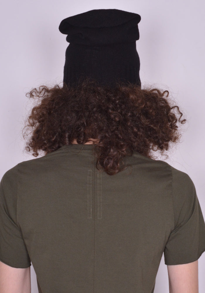 RICK OWENS GIMP BALACLAVA BLACK FW22 | DOSHABURI Online Shop