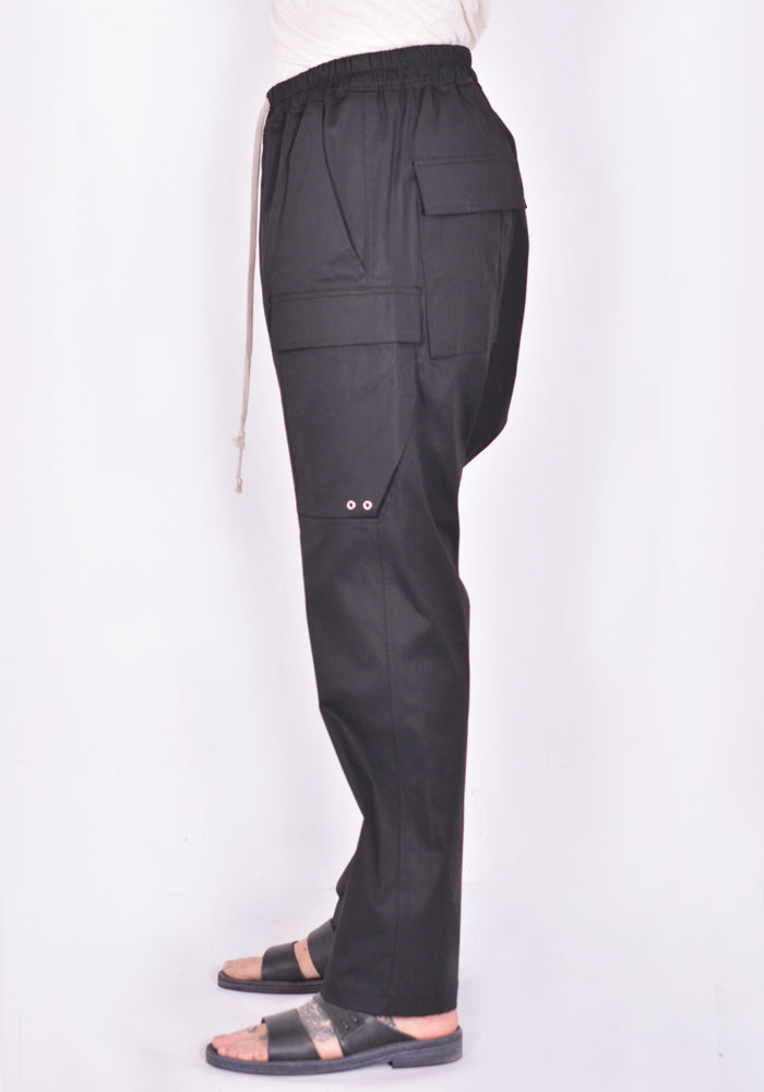 22SS Rick Owens CARGO LONG 48 TE パンツ 黒 - メルカリ