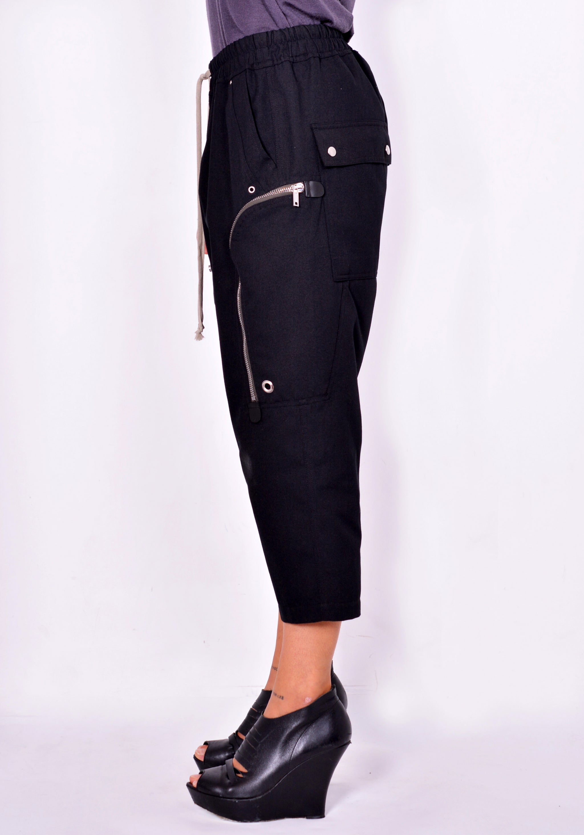 RICK OWENS/リックオウエンス】BELA CROPPED PANTS/ベラ