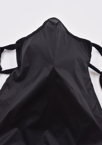 RICK OWENS RP02A7401 NZP 09 LONG MASK BLACK FW21 | DOSHABURI Online Shop