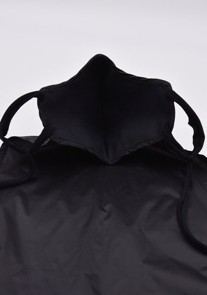 RICK OWENS RP02A7401 NZP 09 LONG MASK BLACK FW21 | DOSHABURI Online Shop