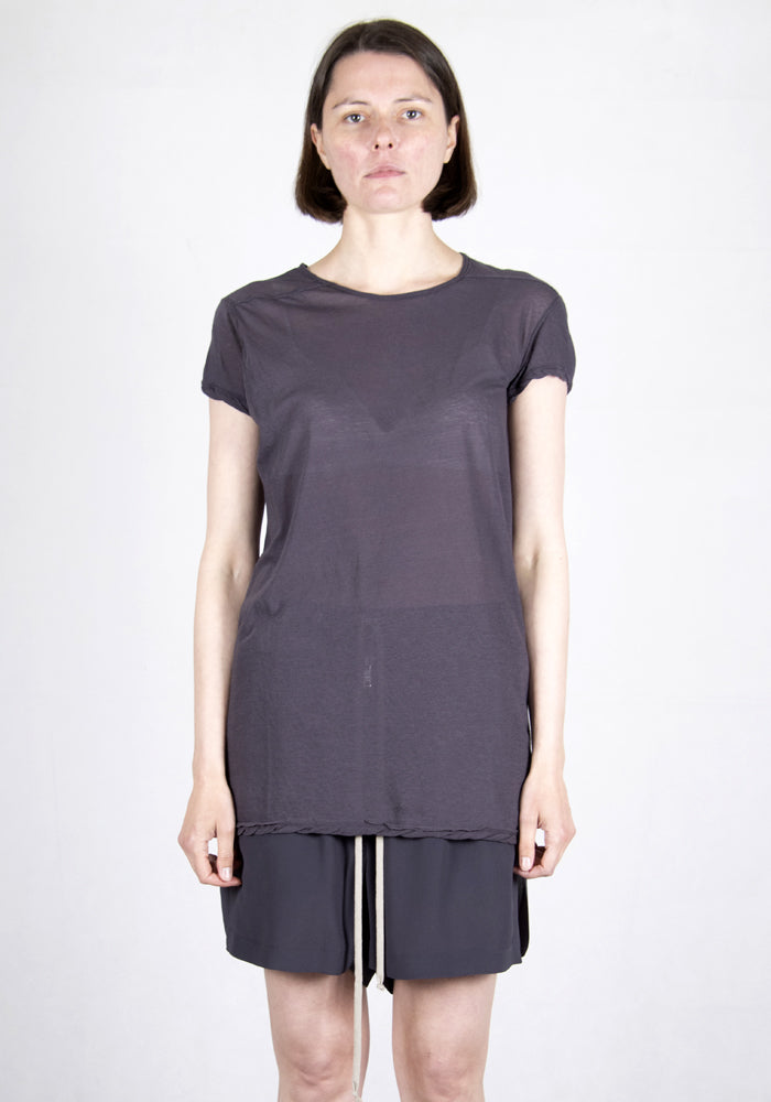 RICK OWENS LEVEL SHORT SLEEVE T-SHIRTS PLUM 2021SS | DOSHABURI Shop