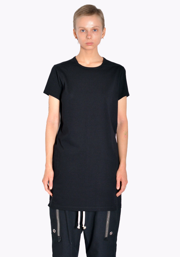 RICK OWENS RP02B6203 JA LEVEL T-SHIRT BLACK FW22 | DOSHABURI