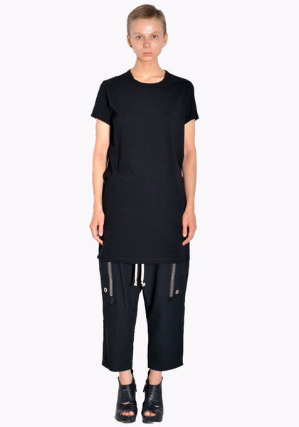 RICK OWENS RP02B6203 JA 15 LEVEL T-SHIRT BLACK FW22 | DOSHABURI Online Shop