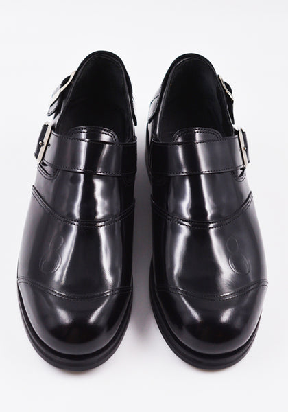 STEFAN COOKE FSTCMBKSH09009 LEATHER BIKER SHOES BLACK | DOSHABURI Online Shop