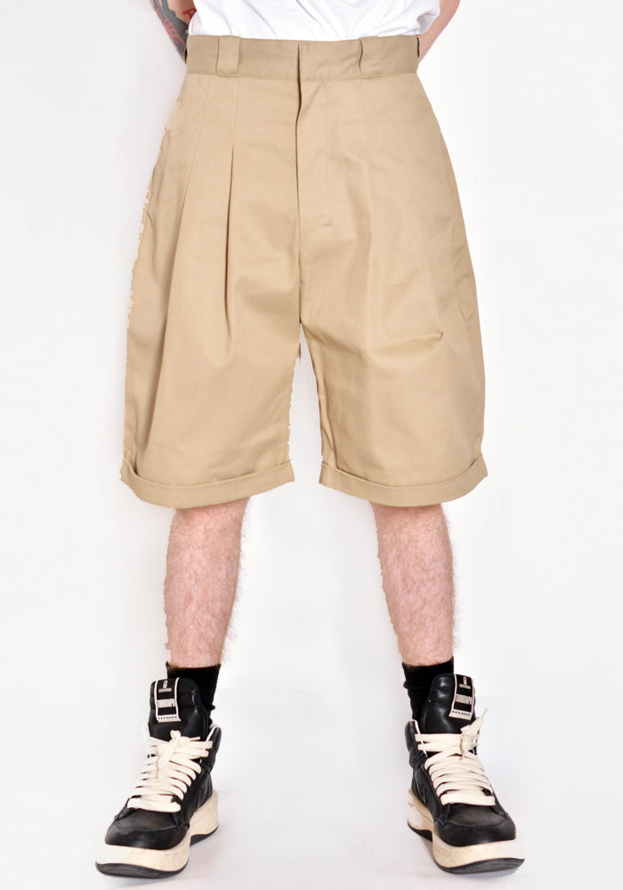 SHINYA KOZUKA DICKIES SLIGHT BAGGY SHORTS BEIGE SS22 | DOSHABURI Shop