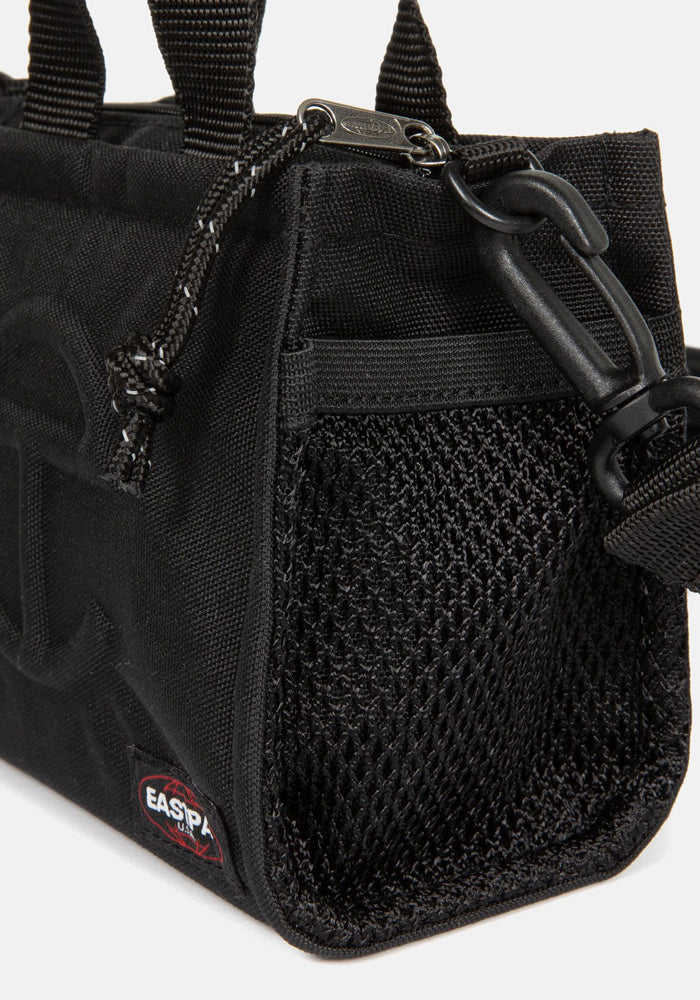 TELFAR EASTPAK EK0A5BBE SMALL SHOPPER BAG BLACK | DOSHABURI TELFAR EASTPAK EK0A5BBE SMALL SHOPPER BAG BLACK | DOSHABURI