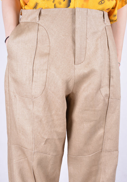 VEJAS 2002-PHANTOM TROUSERS BEIGE - DOSHABURI Shop