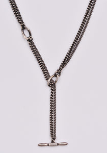 WERKSTATT MÜNCHEN M3033 SILVER NECKLACE TWO CHAINS | DOSHABURI Online Shop