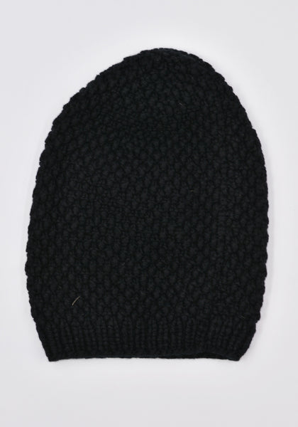 WERKSTATT MÜNCHEN M8050 KNIT BEANIE CAP MOSS BEE BLACK | DOSHABURI Online Shop