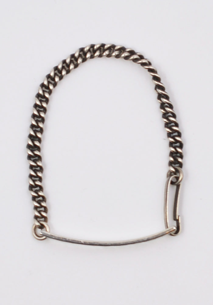 WERKSTATT MÜNCHEN M2653 SILVER BRACELET SNAP LINK WERKSTATT MÜNCHEN M2653 SILVER BRACELET SNAP LINK