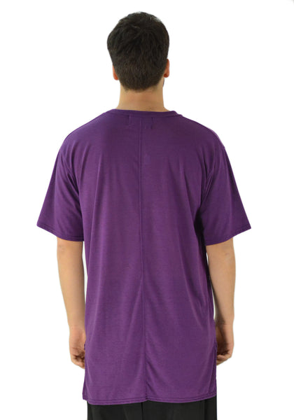 YUIKI SHIMOJI OVERSIZE T-SHIRT PURPLE - DOSHABURI Shop