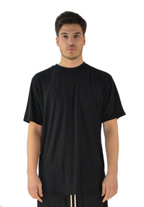 YUIKI SHIMOJI OVERSIZE T-SHIRT BLACK - DOSHABURI Shop