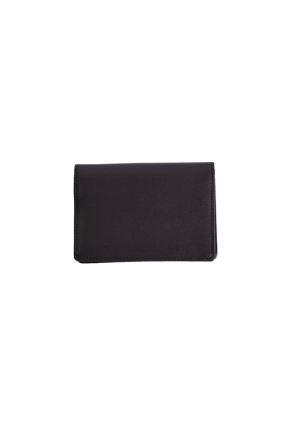 YOHJI YAMAMOTO DISCORD DN-A09-707-4 LEATHER CARD HOLDER BLACK - DOSHABURI Shop