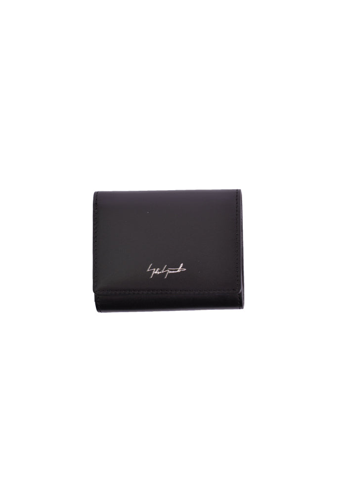 YOHJI YAMAMOTO DISCORD SMALL TRI-FOLDED WALLET BLACK-DOSHABURI Shop